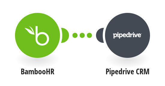 Create Pipedrive CRM persons for new BambooHR employees