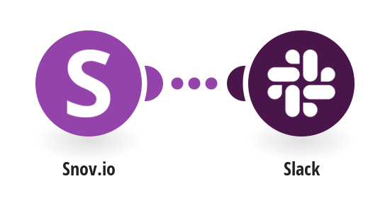 Send Slack messages for new answered email in Snov.io