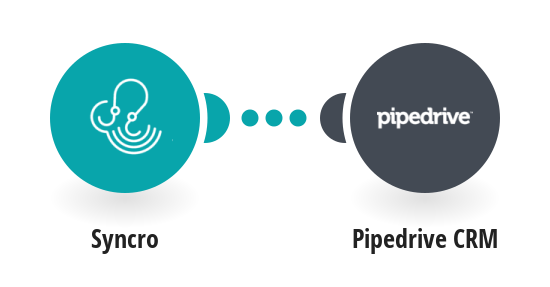 Create Pipedrive CRM persons for new Syncro customers