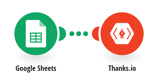 Add your Thanks.io recipient from a Google Sheets spreadsheet