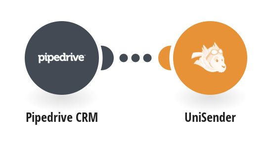 Add new Pipedrive CRM persons to UniSender contact list