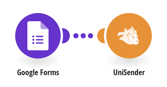 Add UniSender contacts to list for new Google Forms responses