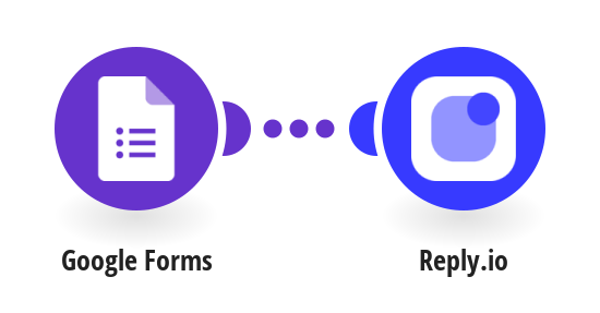 Create a Reply.io contacts from a new new Google Forms responses and push it to a sequence