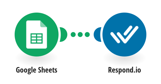 Create Respond.io contacts from new Google Sheets spreadsheet rows