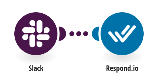 Create Respond.io messages for new Slack messages