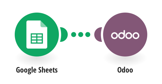 Add leads to Odoo CRM from new Google Sheets spreadsheet rows
