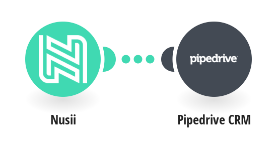 Create Pipedrive CRM persons for new Nussii clients