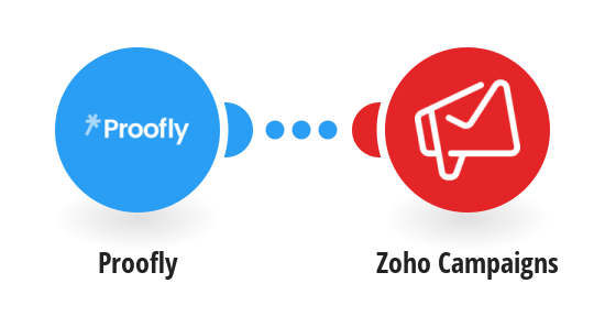 Add new collected Proofly leads to Zoho Campaigns as subscribers