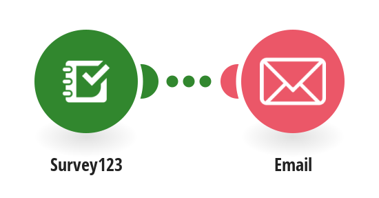 Send a new email from a new response in Survey123