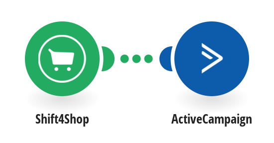 Create ActiveCampaign contacts from new Shift4Shop customers