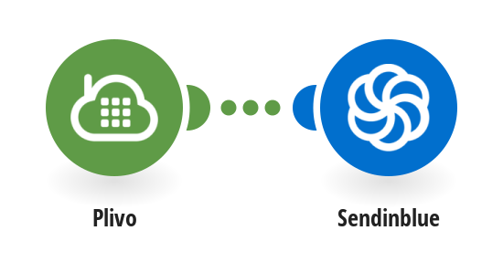 Send an Email via Sendinblue from a new SMS received in Plivo