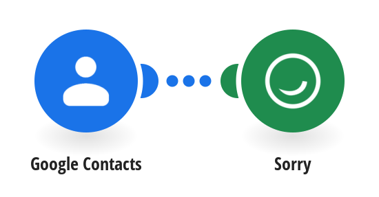 Create Sorry subscribers from new Google Contacts