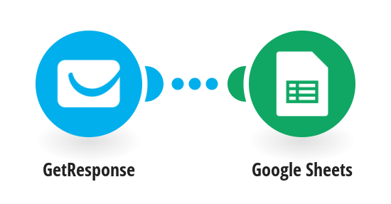 Save new GetResponse contacts to a Google Sheets spreadsheets as new rows