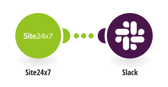 Send Slack messages for new Site24x7 alerts