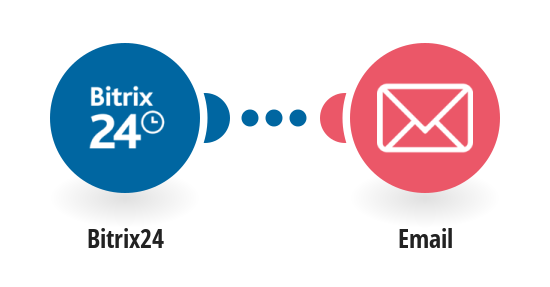 Send an email from a new contact in Bitrix24