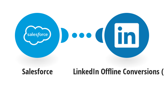Upload a new LinkedIn Offline Conversion from a new lead in Salesforce