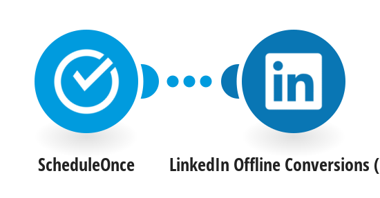 Upload a new LinkedIn Offline Conversion from a new booking in ScheduleOnce